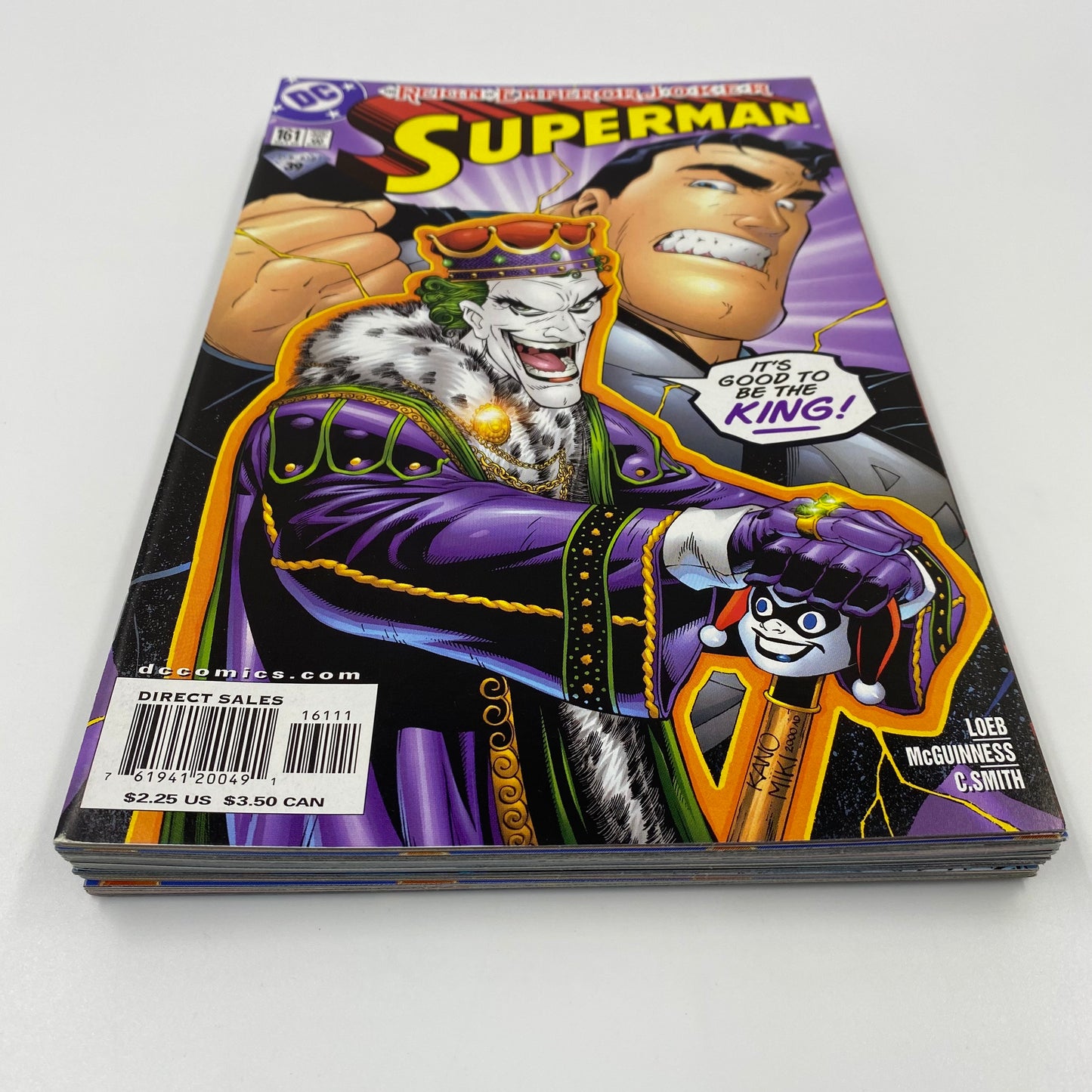 Superman Arkham & Superman Emperor Joker: Superman #160-161, Adventures of Superman #582-583, Superman The Man of Steel #104-105, Action Comics #769-770, Superman Emperor Joker #1 (2000) DC (FN to NM)