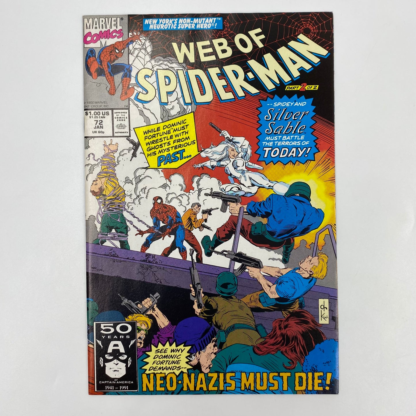 Web of Spider-Man #71 & #72 (1990-1991) Marvel (FN)