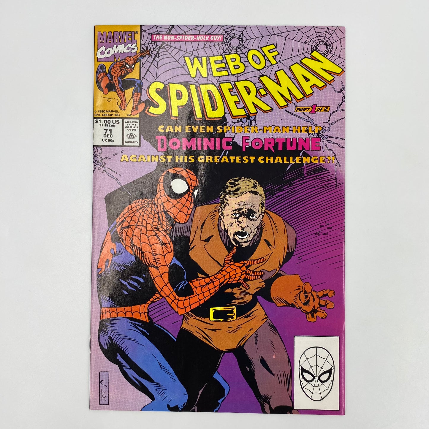 Web of Spider-Man #71 & #72 (1990-1991) Marvel (FN)