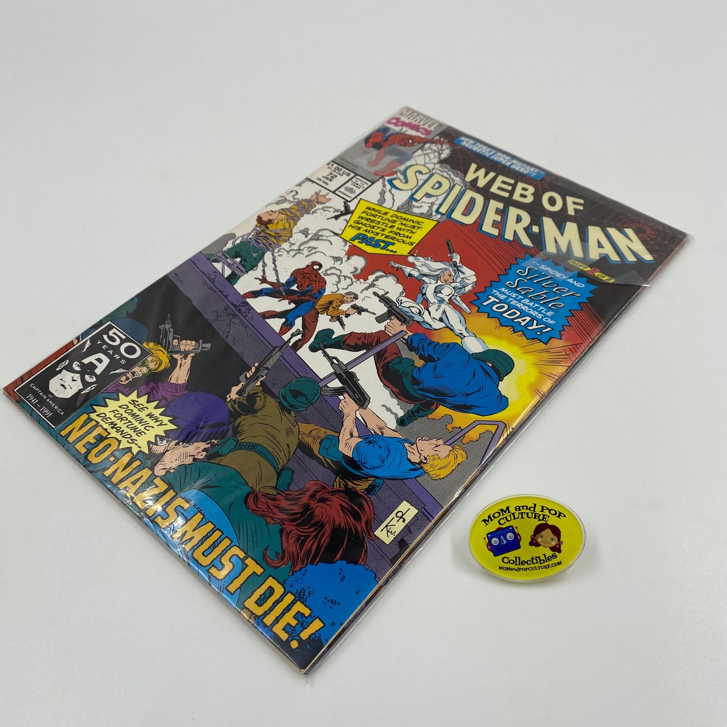 Web of Spider-Man #71 & #72 (1990-1991) Marvel (FN)