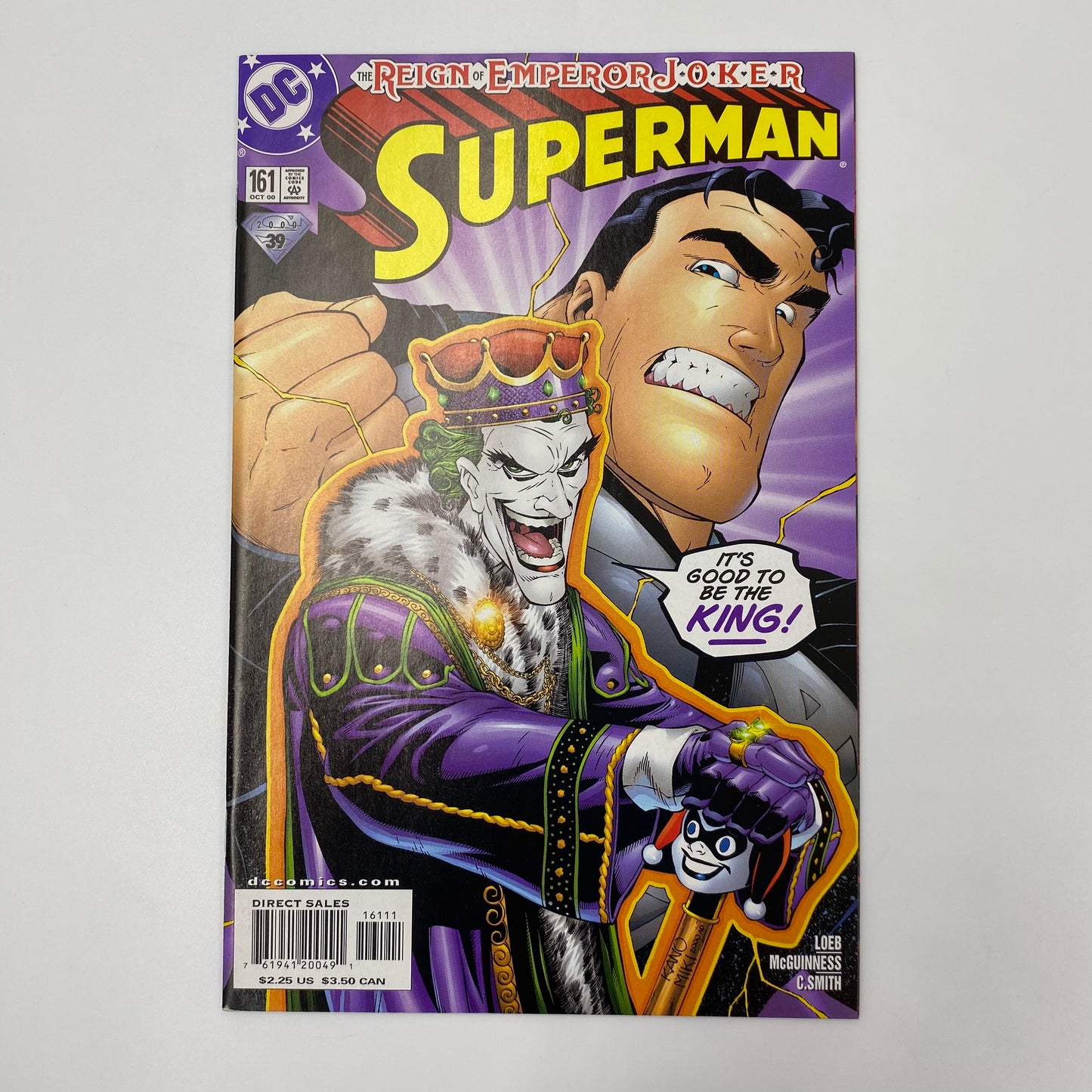 Superman Arkham & Superman Emperor Joker: Superman #160-161, Adventures of Superman #582-583, Superman The Man of Steel #104-105, Action Comics #769-770, Superman Emperor Joker #1 (2000) DC (FN to NM)