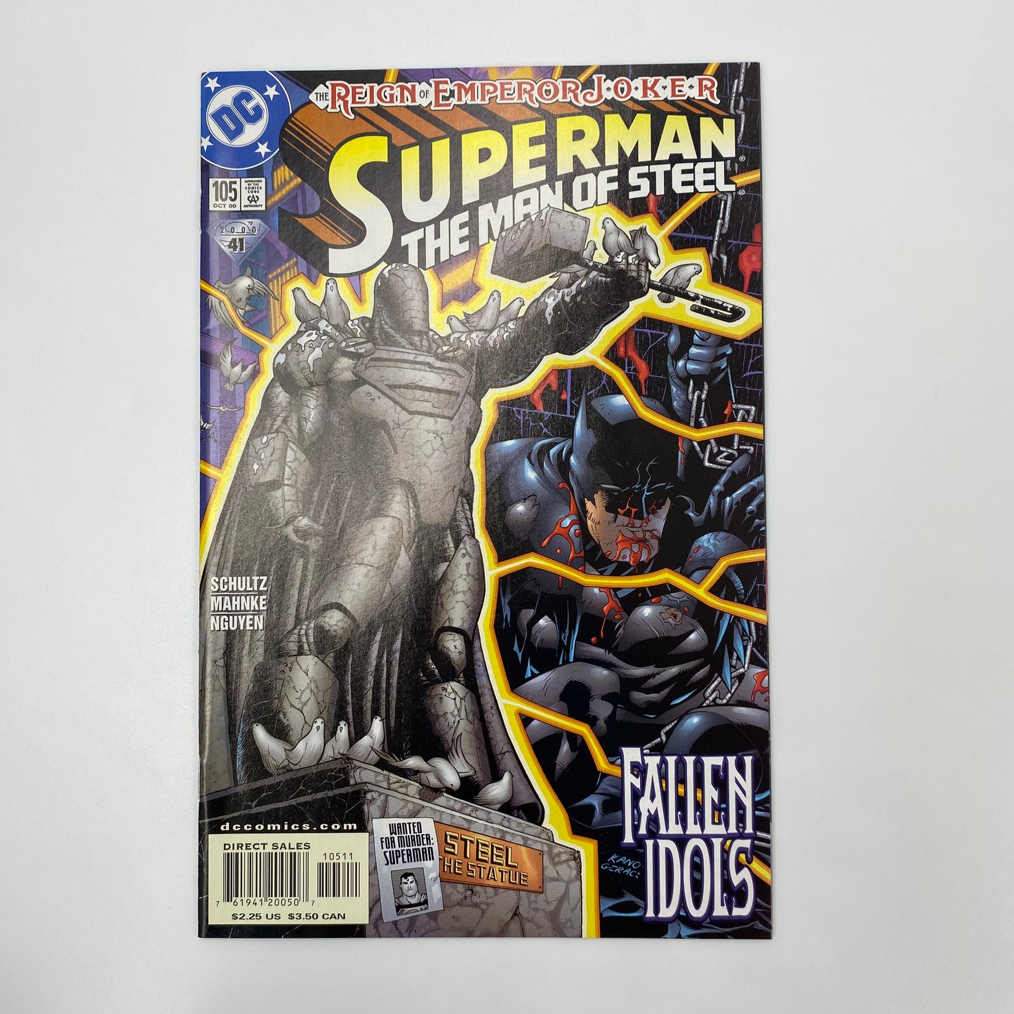 Superman Arkham & Superman Emperor Joker: Superman #160-161, Adventures of Superman #582-583, Superman The Man of Steel #104-105, Action Comics #769-770, Superman Emperor Joker #1 (2000) DC (FN to NM)