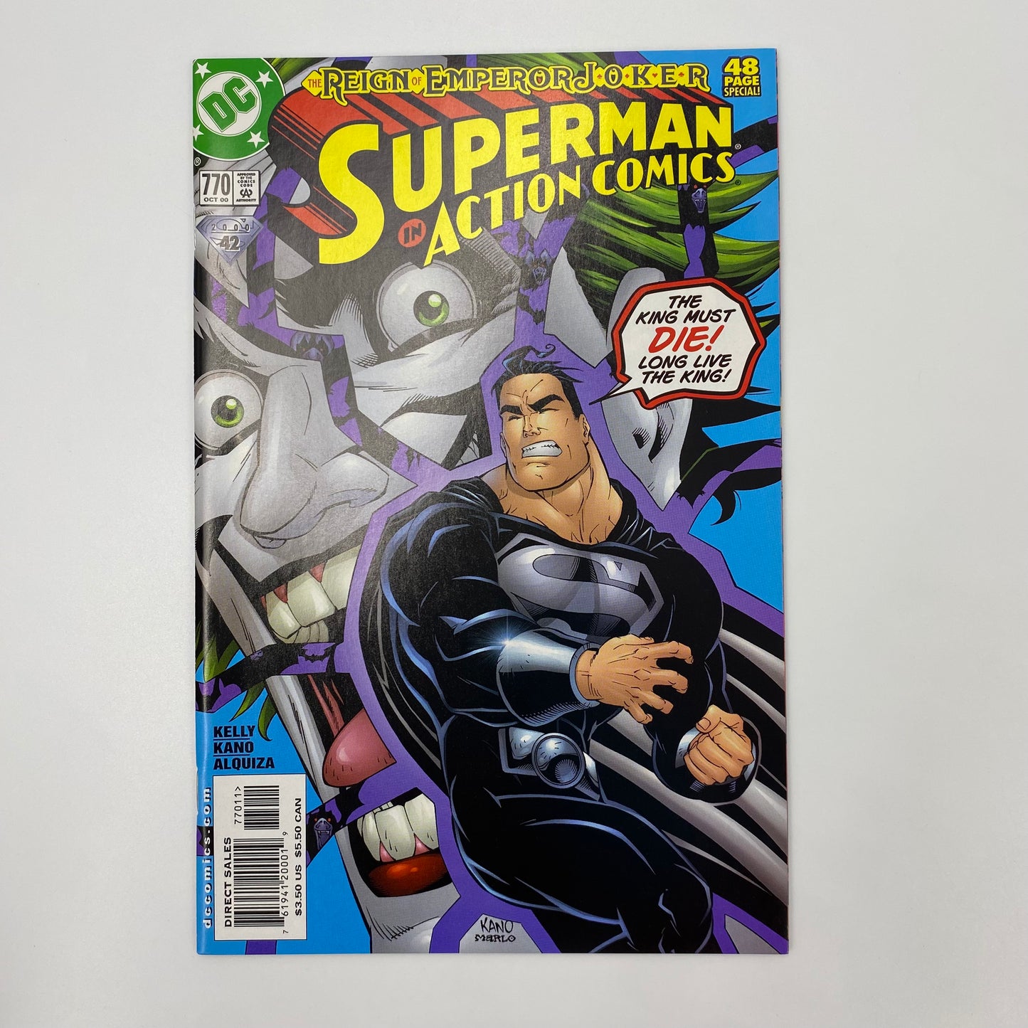 Superman Arkham & Superman Emperor Joker: Superman #160-161, Adventures of Superman #582-583, Superman The Man of Steel #104-105, Action Comics #769-770, Superman Emperor Joker #1 (2000) DC (FN to NM)