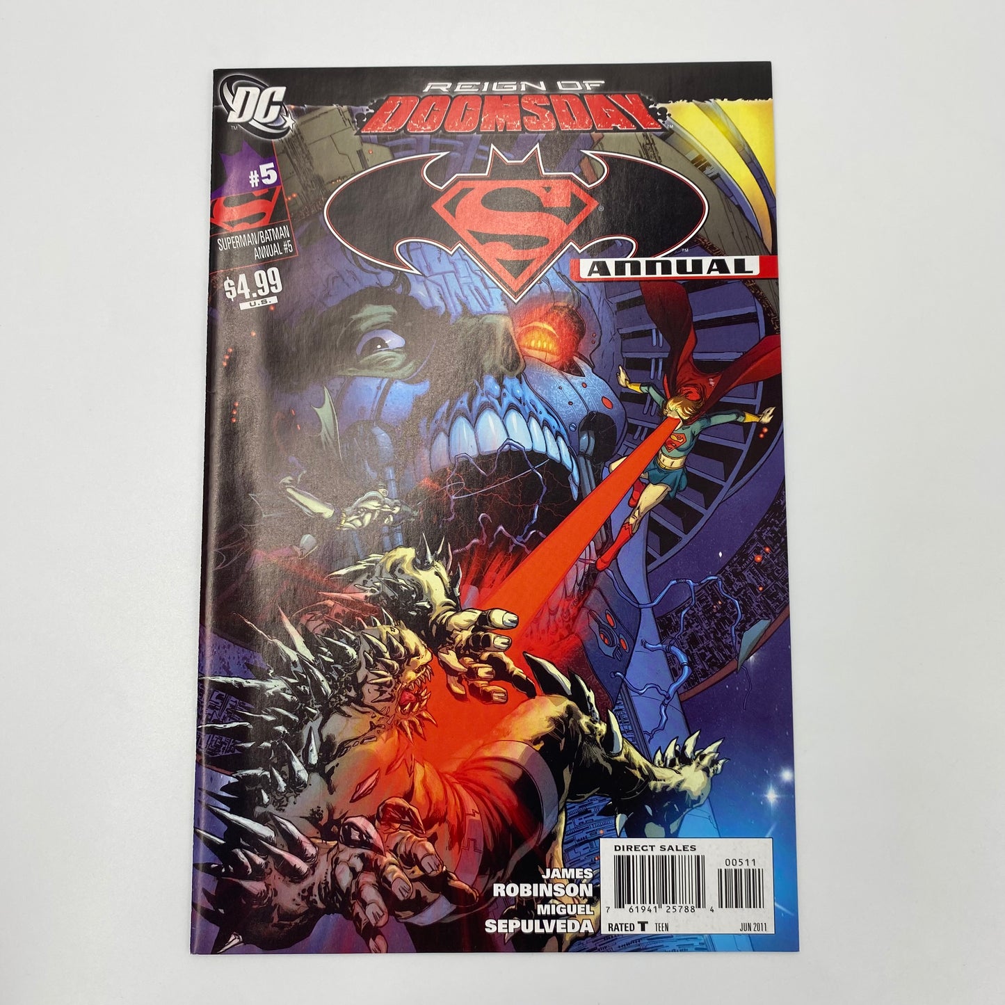 Superman Batman annual #5 (2011) DC (VF-)