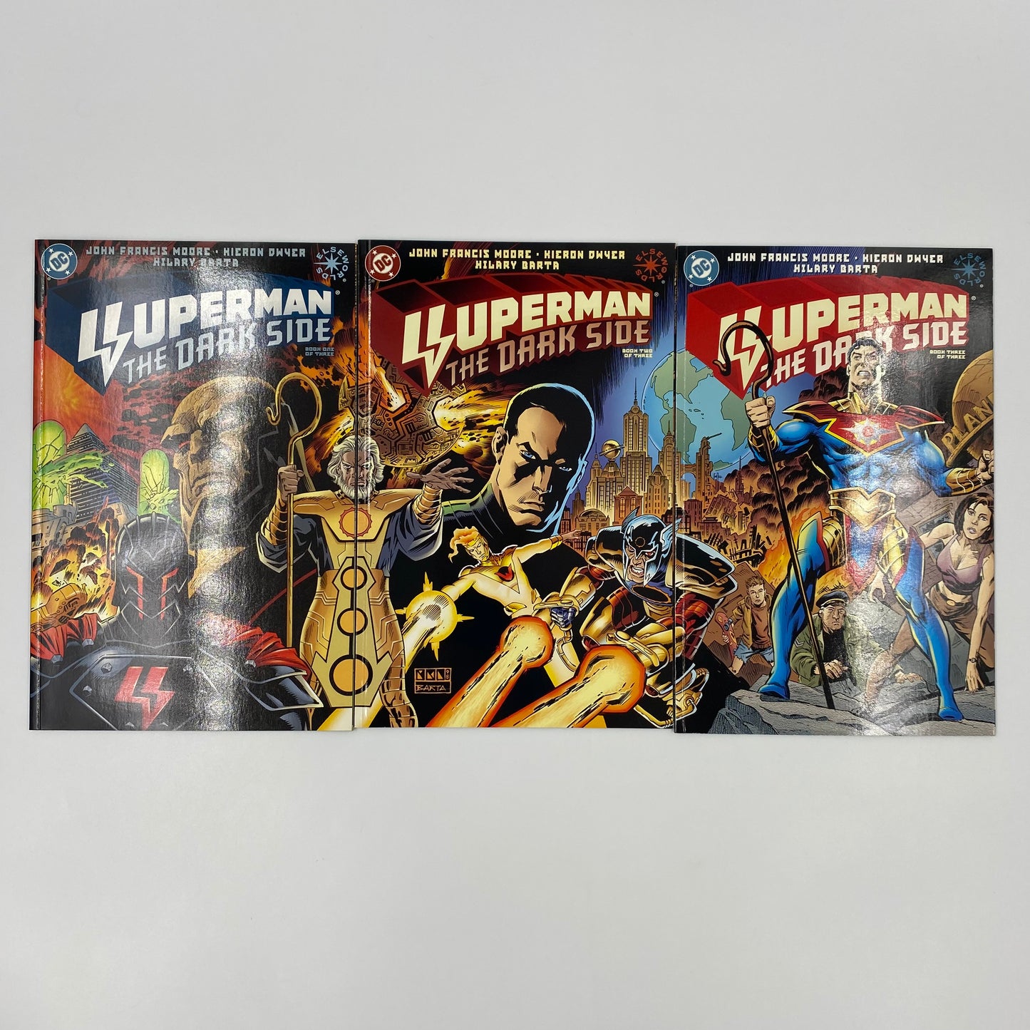 Superman The Dark Side #1-3 (1998) DC/Elseworlds (VF)