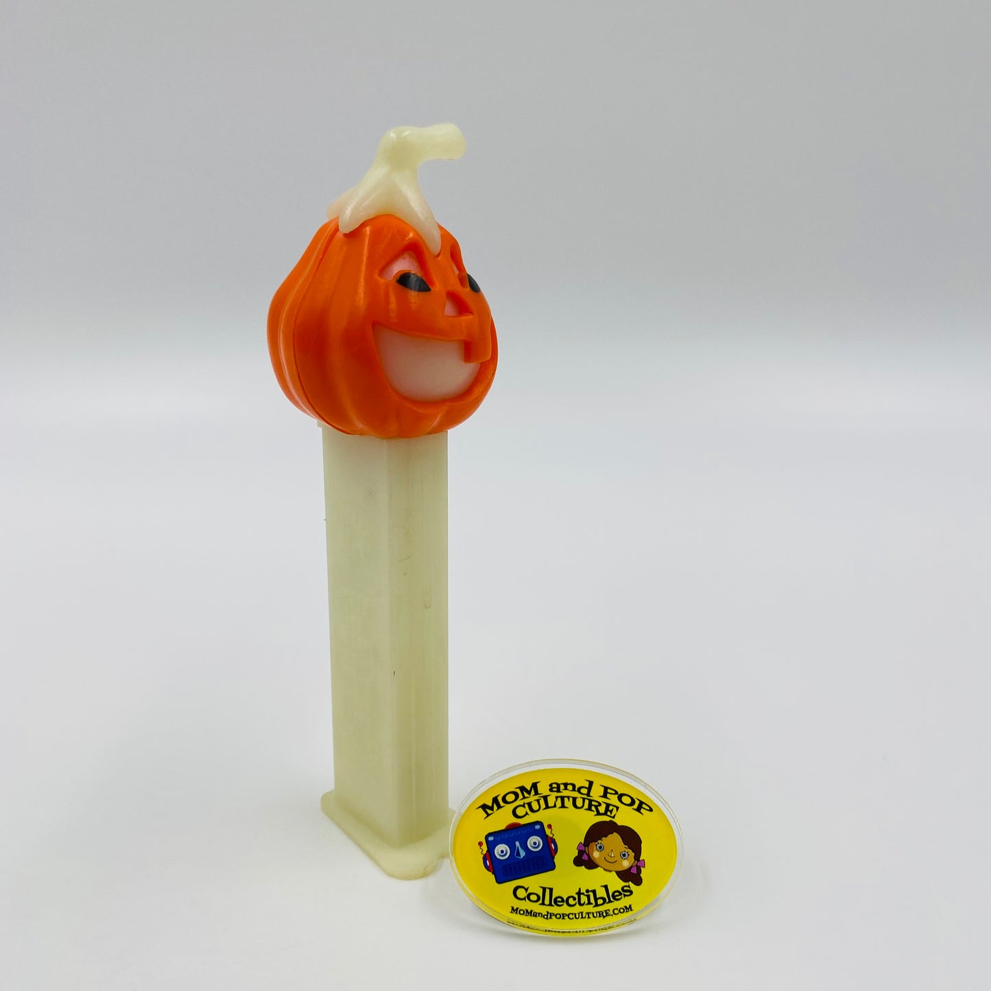 Halloween Glow in the Dark Jack O Lantern PEZ dispenser (2003) loose 4.9 Hungary