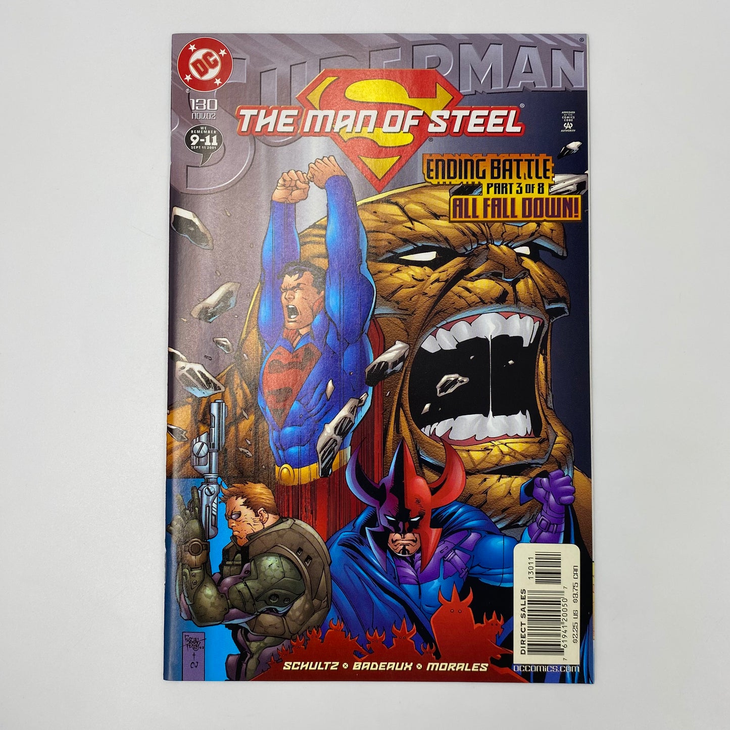 Superman Ending Battle: Superman #186-187 (2002), Adventures of Superman #608-609 (2002), Superman: The Man of Steel #130-131 (2002), Action Comics #795-796 (2002) DC (FN to VF)