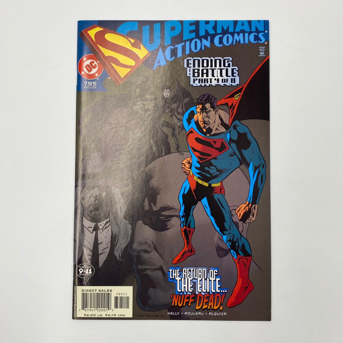 Superman Ending Battle: Superman #186-187 (2002), Adventures of Superman #608-609 (2002), Superman: The Man of Steel #130-131 (2002), Action Comics #795-796 (2002) DC (FN to VF)