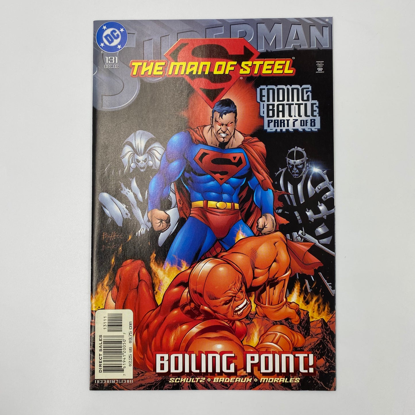 Superman Ending Battle: Superman #186-187 (2002), Adventures of Superman #608-609 (2002), Superman: The Man of Steel #130-131 (2002), Action Comics #795-796 (2002) DC (FN to VF)