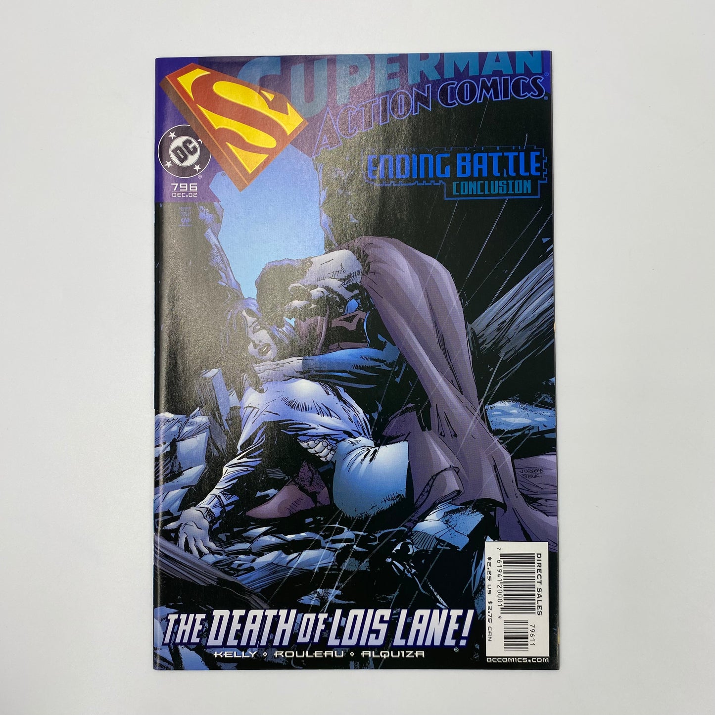 Superman Ending Battle: Superman #186-187 (2002), Adventures of Superman #608-609 (2002), Superman: The Man of Steel #130-131 (2002), Action Comics #795-796 (2002) DC (FN to VF)