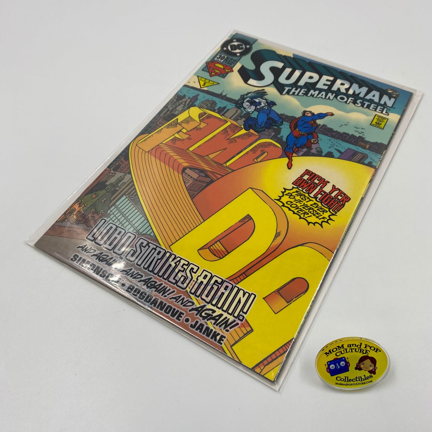 Superman The Man of Steel #30 polybagged (1993) DC (N/A)