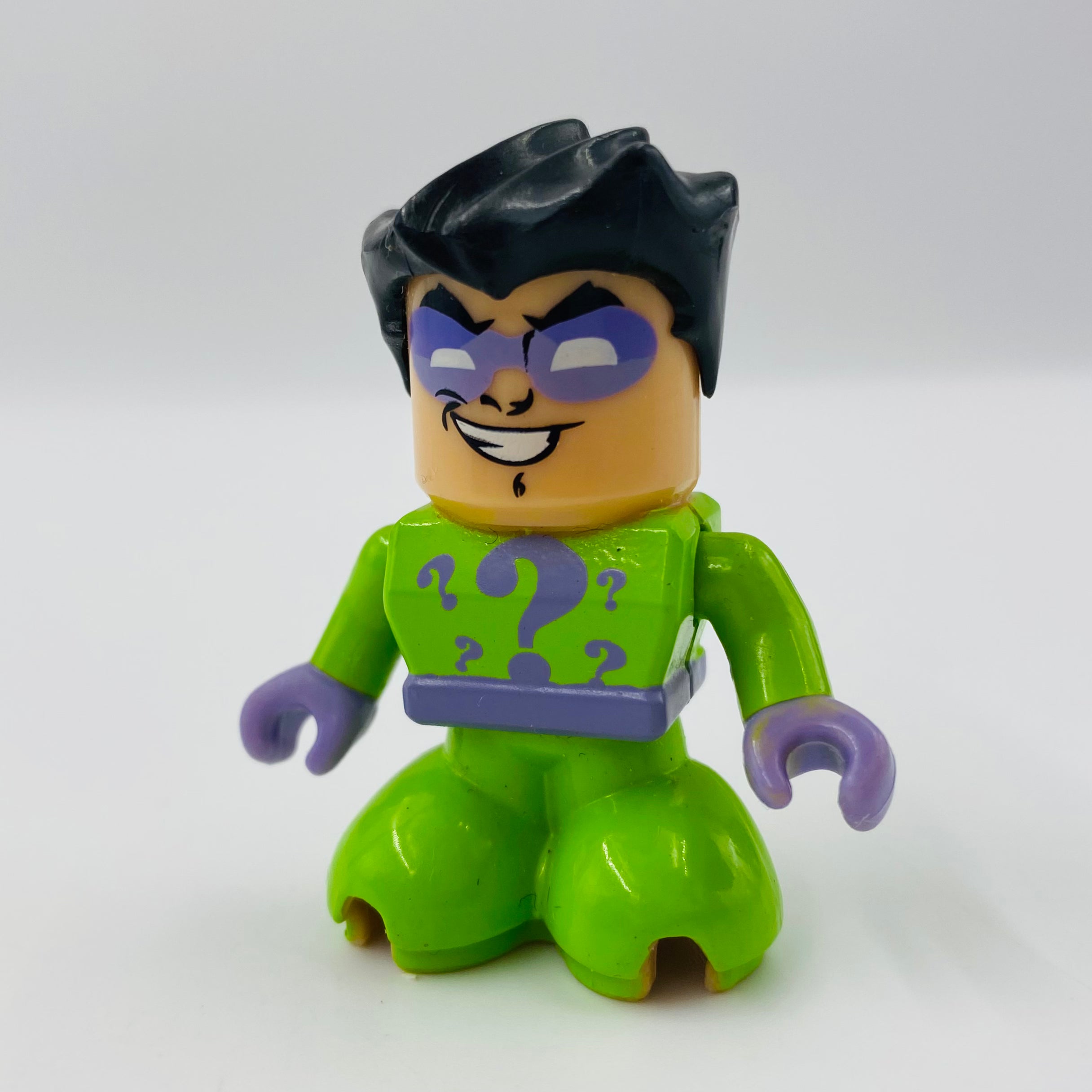 Fisher-Price Trio DC Super Friends Riddler loose 2” figure (2010) Matt ...