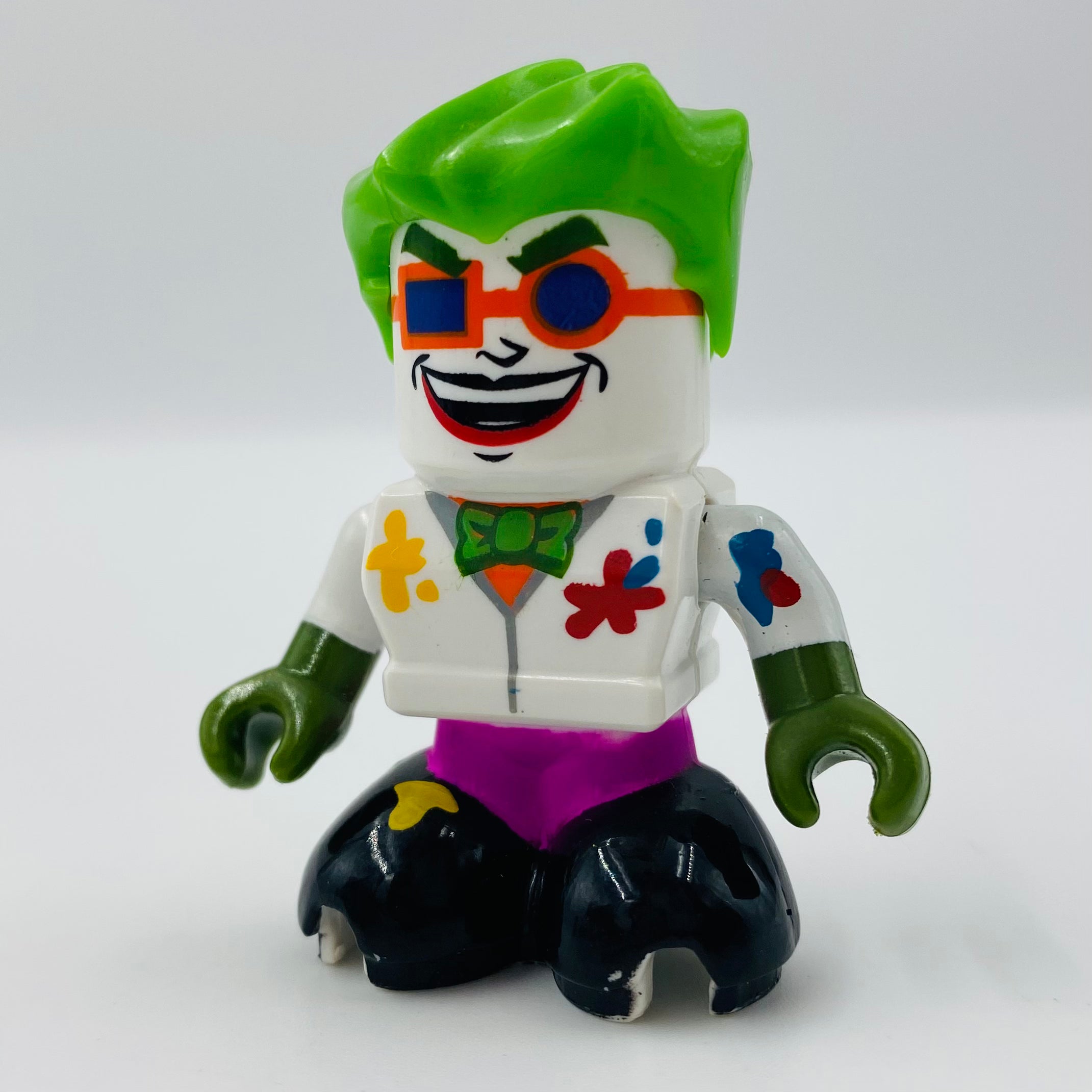 Fisher-Price Trio DC Super Friends Joker (messy lab coat) loose 2” fig ...