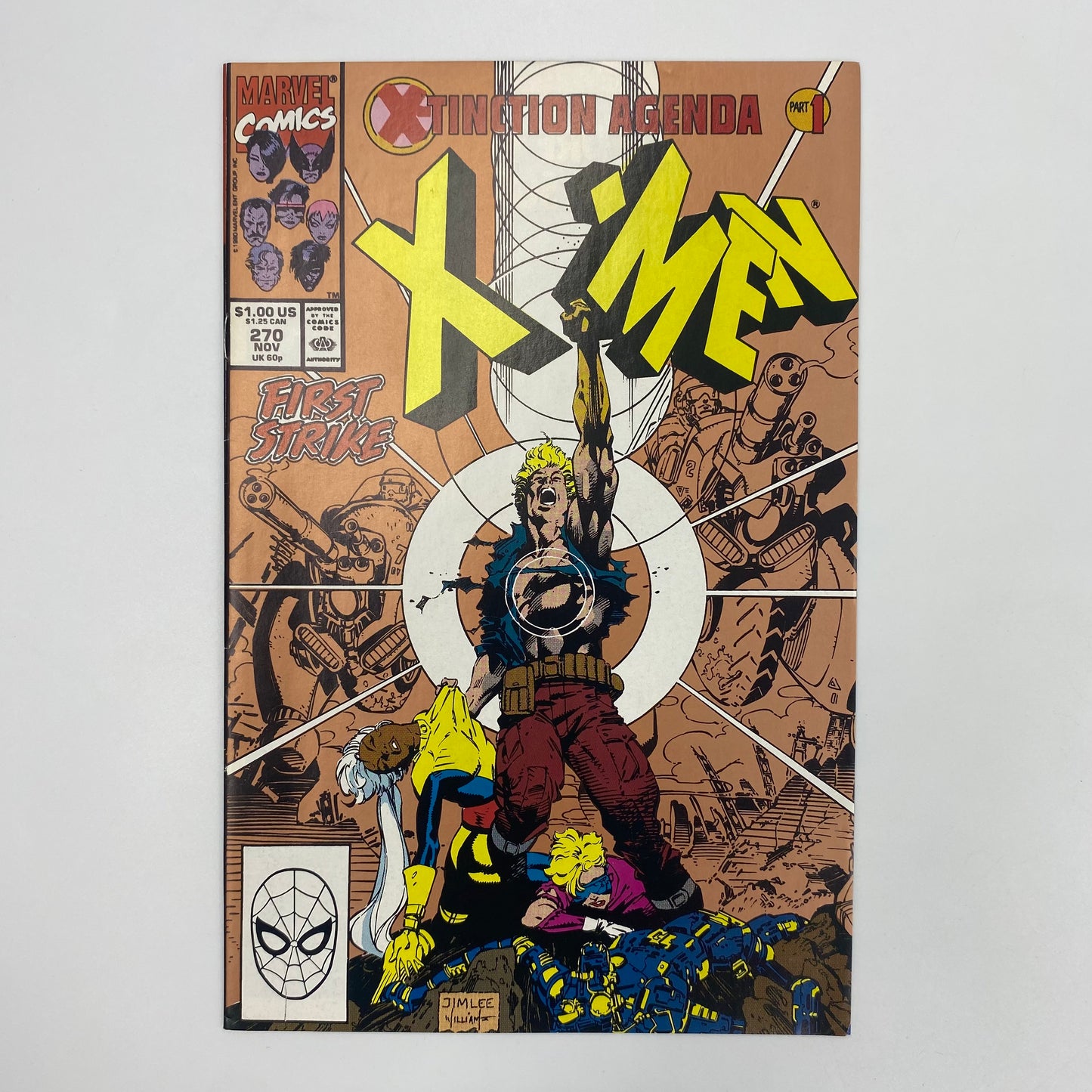 Uncanny X-Men #270 2nd print “X-Tinction Agenda” (1990) Marvel (FN)