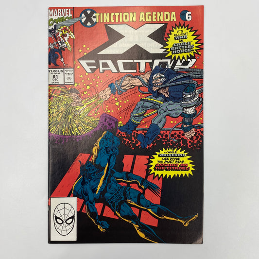X-Factor #61 “X-Tinction Agenda” (1990) Marvel (FN+)