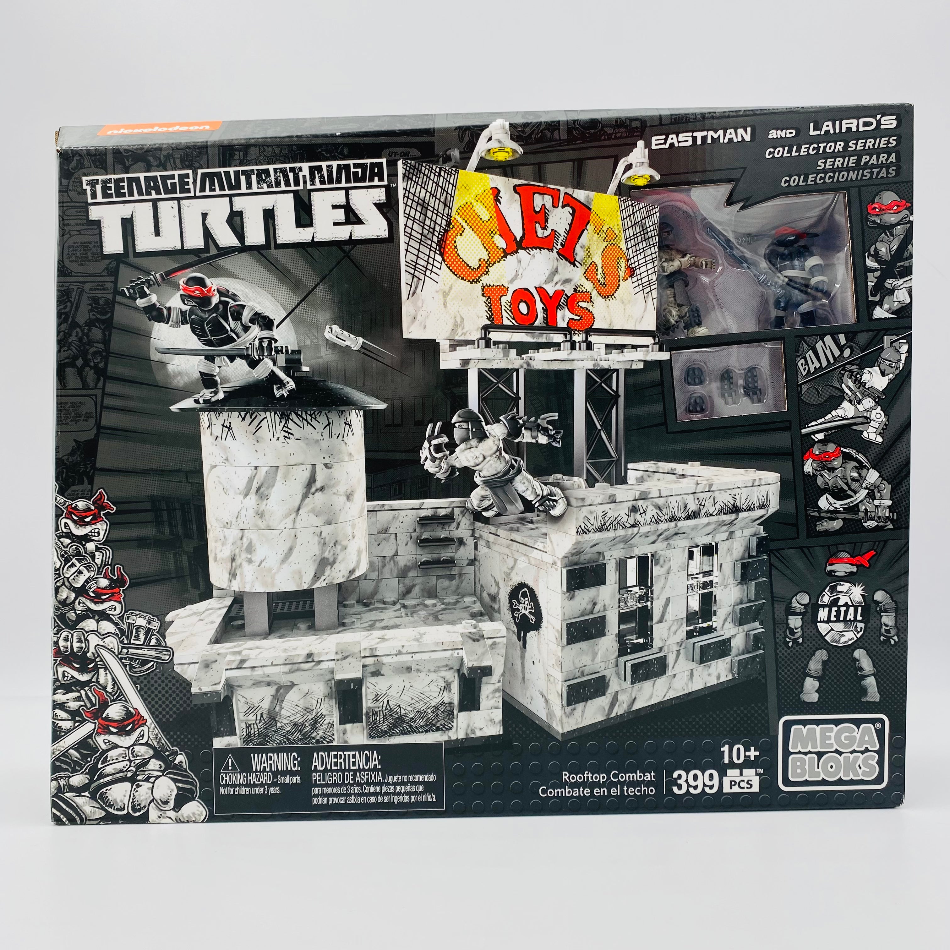 Mega Bloks Teenage Mutant Ninja Turtles Rooftop Combat with Leonardo ...