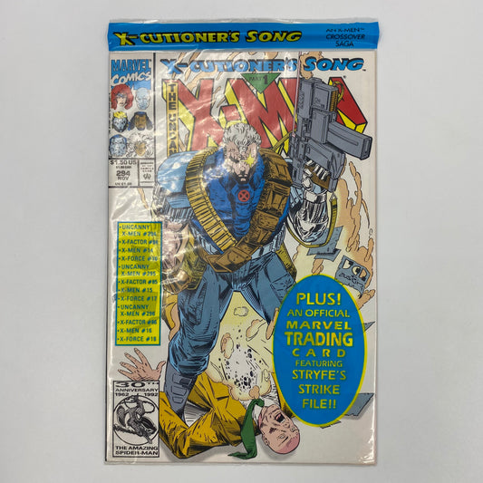 Uncanny X-Men #294 polybagged “X-Cutioner’s Song” (1992) Marvel (VF)