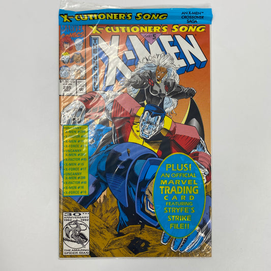 Uncanny X-Men #295 polybagged “X-Cutioner’s Song” (1992) Marvel (VF)