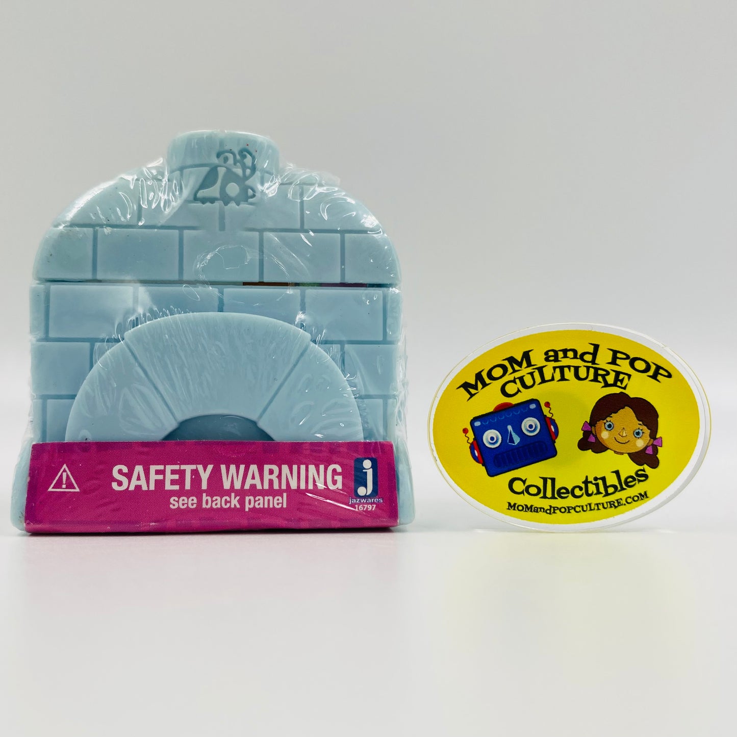 Animal Jam Adopt A Pet Series 2 blue Igloo boxed 1” micro pet figurine (2017) Jazwares