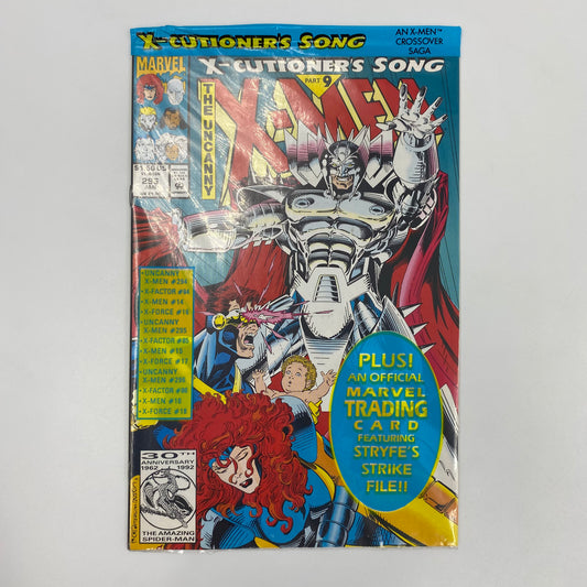 Uncanny X-Men #296 polybagged direct edition “X-Cutioner’s Song” (1993) Marvel (VF-)