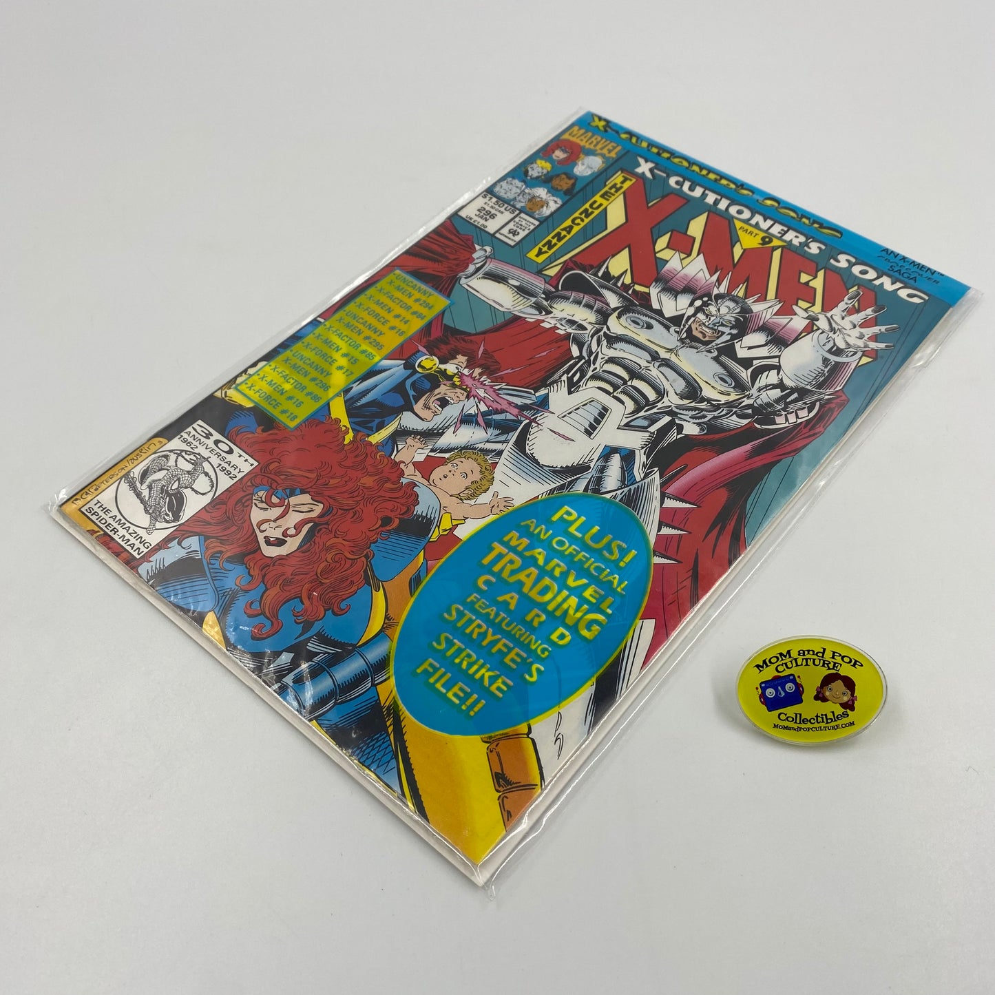 Uncanny X-Men #296 polybagged direct edition “X-Cutioner’s Song” (1993) Marvel (VF-)