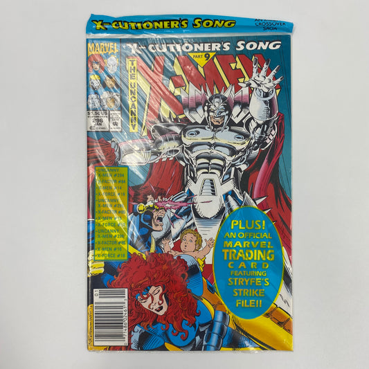 Uncanny X-Men #296 polybagged newsstand edition “X-Cutioner’s Song” (1993) Marvel (FN+)