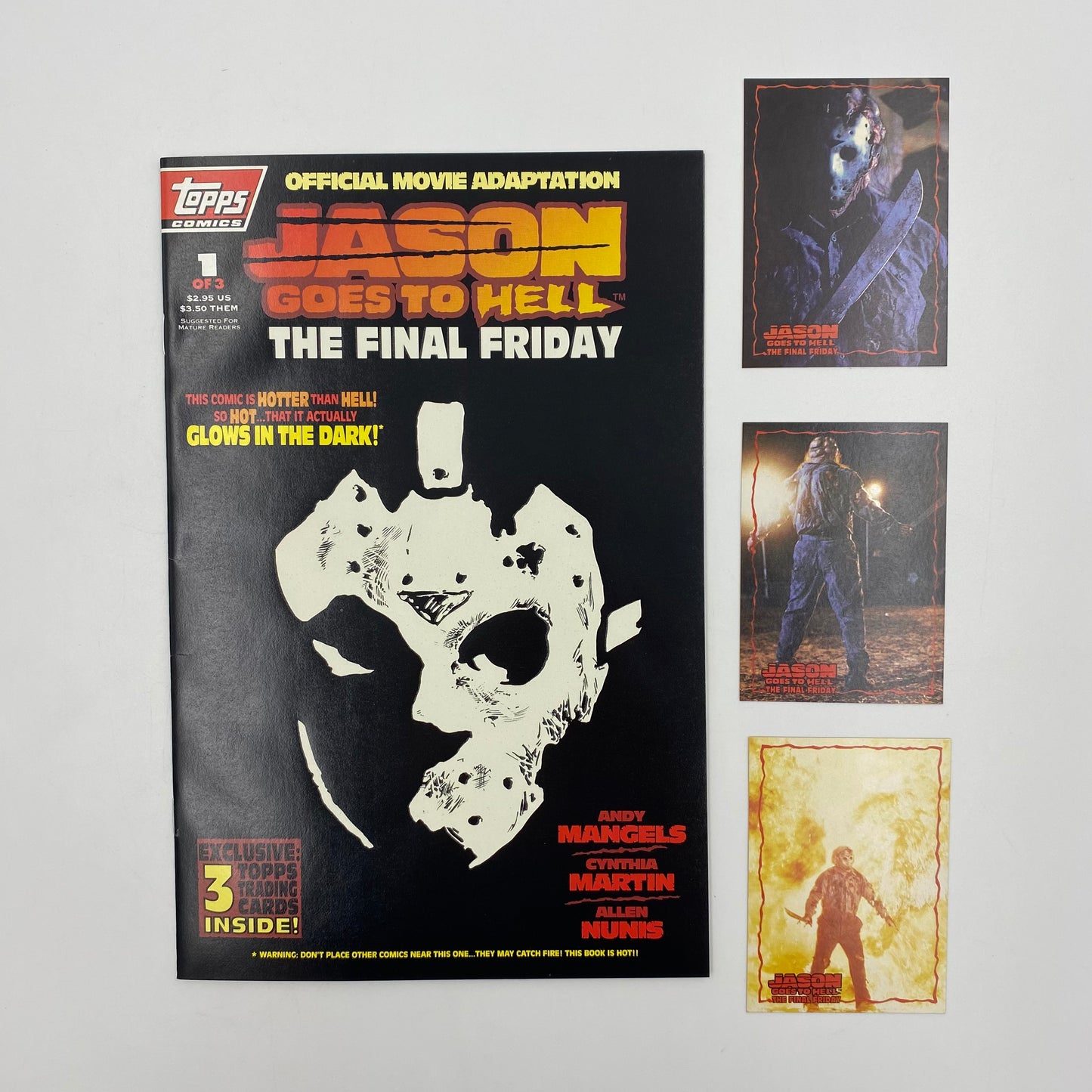 Jason Goes To Hell The Final Friday #1 of 3 with cards (1993) Topps