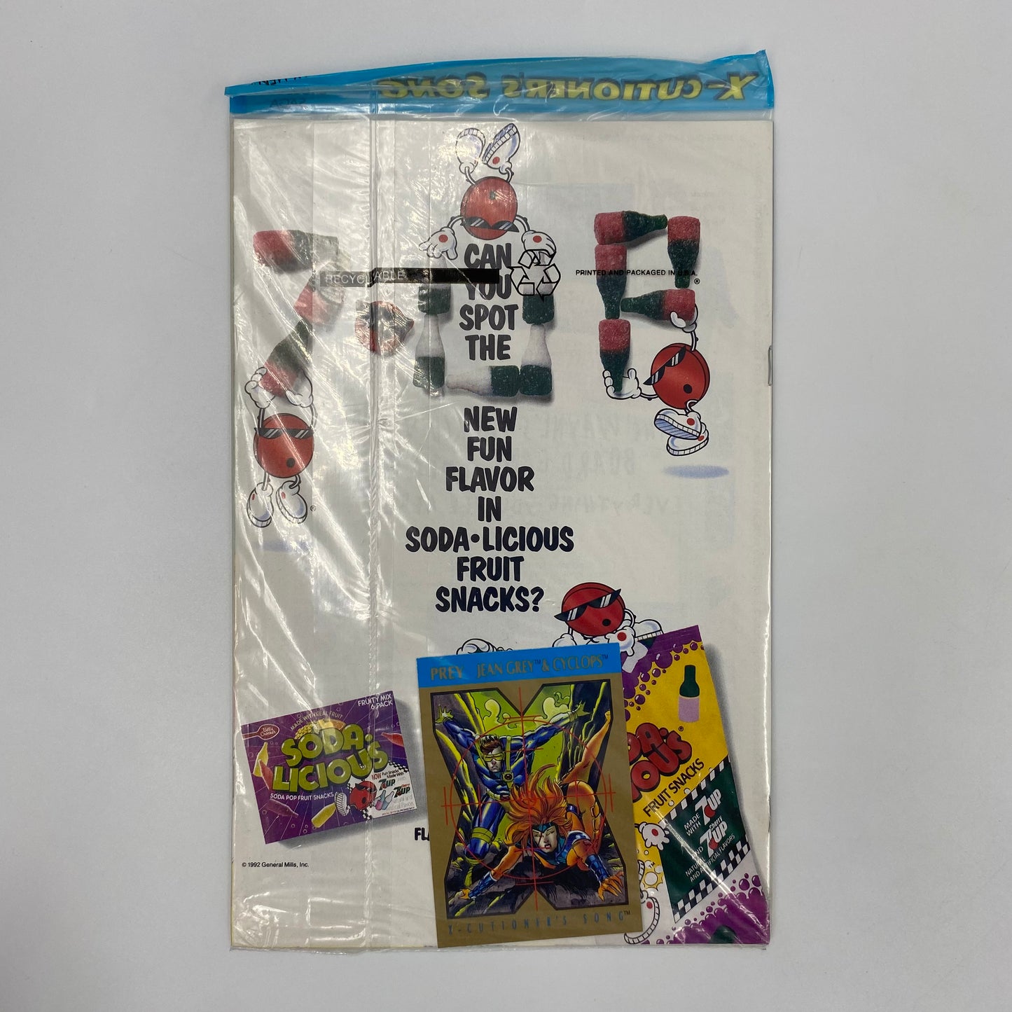 Uncanny X-Men #296 polybagged newsstand edition “X-Cutioner’s Song” (1993) Marvel (FN+)