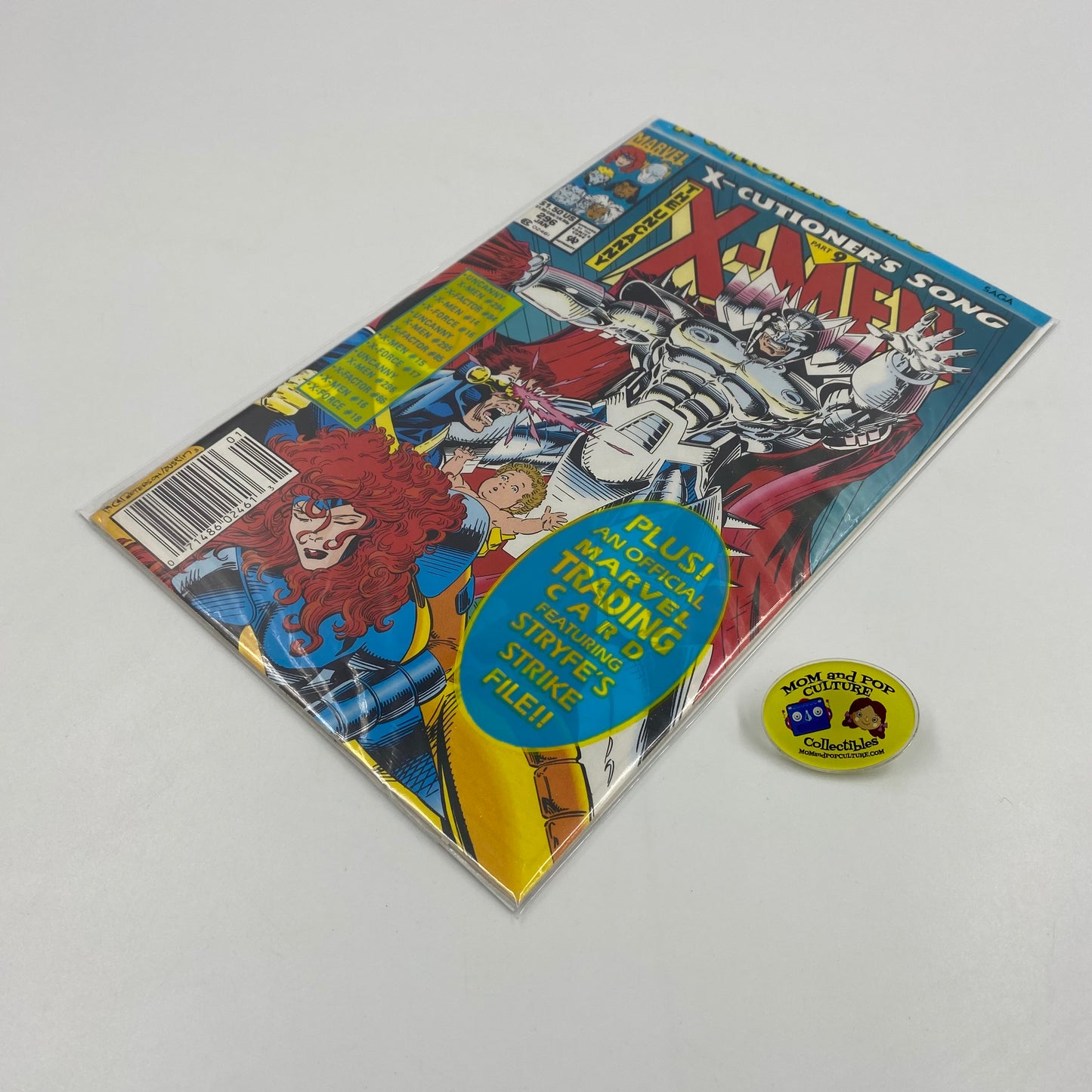 Uncanny X-Men #296 polybagged newsstand edition “X-Cutioner’s Song” (1993) Marvel (FN+)