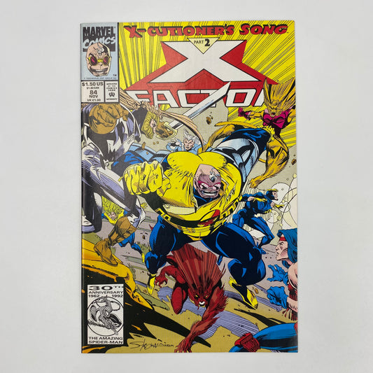 X-Factor #84 unbagged “X-Cutioner’s Song” (1992) Marvel (FN+)