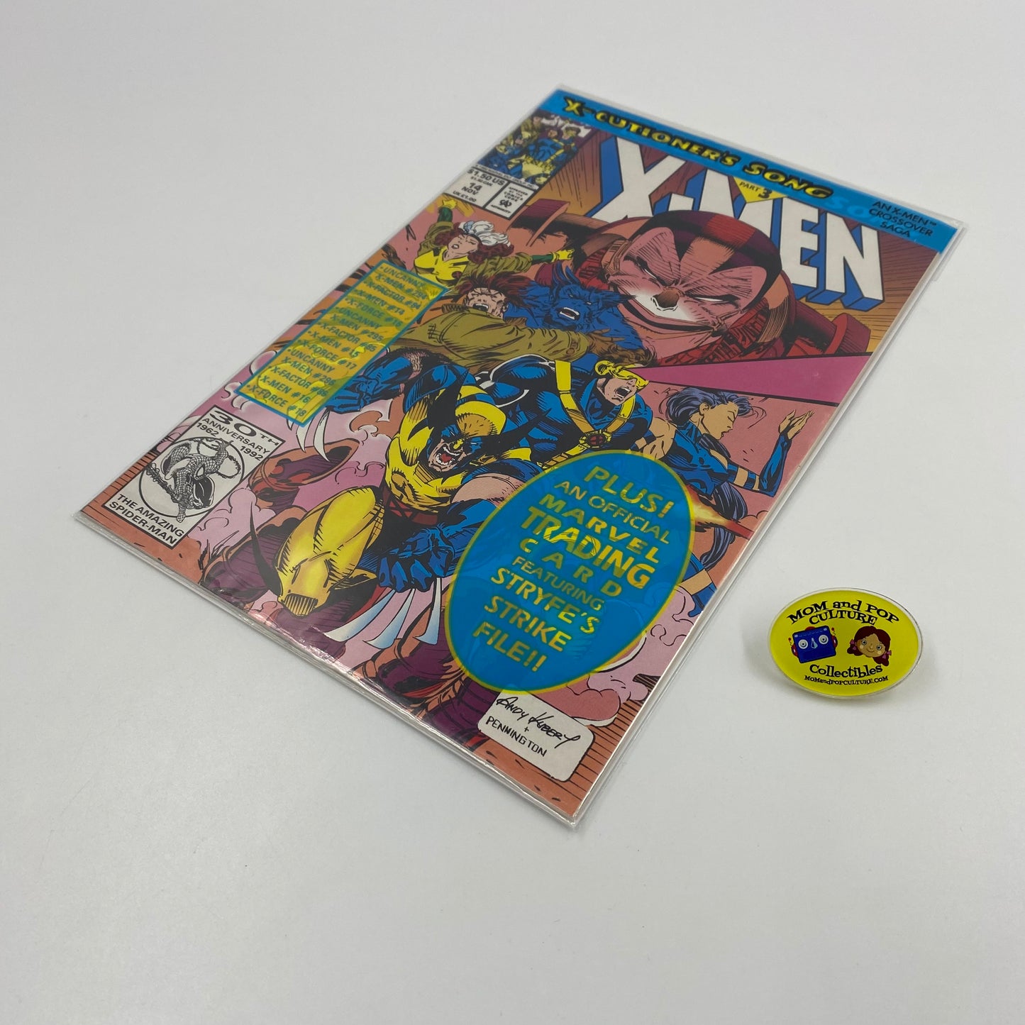 X-Men #14 polybagged “X-Cutioner’s Song” (1992) Marvel (VF-)