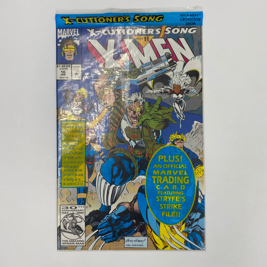 X-Men #16 polybagged “X-Cutioner’s Song” (1993) Marvel (VF+)