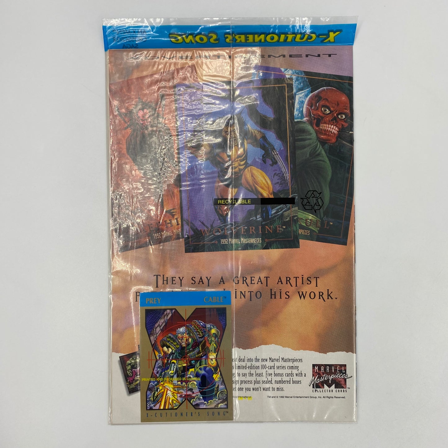 X-Force #16 polybagged “X-Cutioner’s Song” (1992) Marvel (VF)