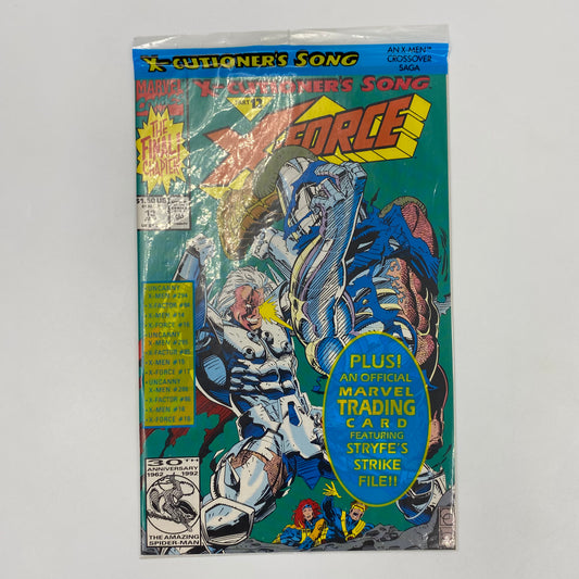 X-Force #18 polybagged “X-Cutioner’s Song” (1993) Marvel (VF+)