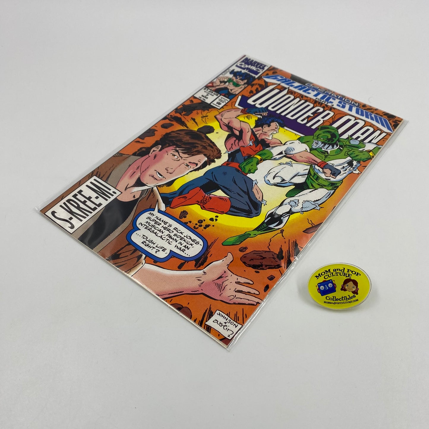 Wonder Man #7 “Operation Galactic Storm” (1992) Marvel (FN)