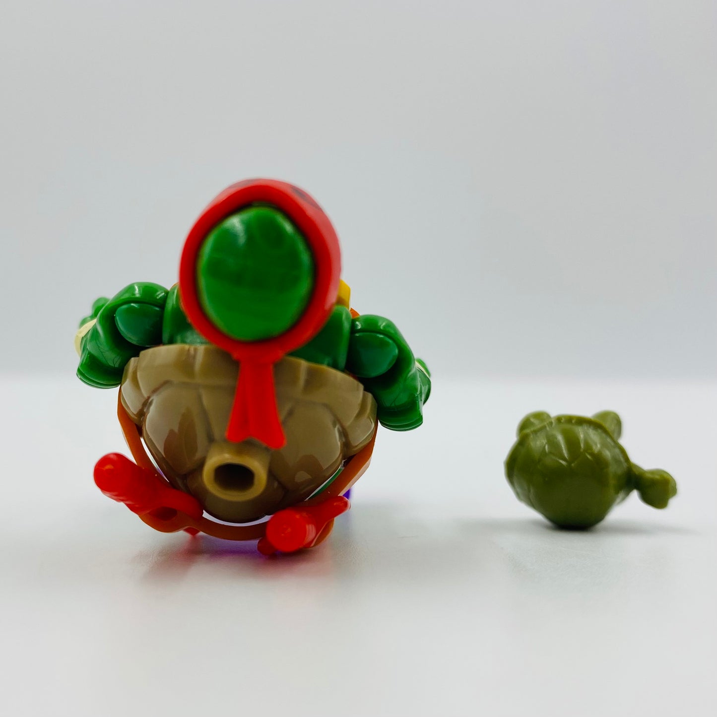 Mega Bloks Teenage Mutant Ninja Turtles series 2 Raphael with Spike loose 2” micro action figure (2015) Mattel