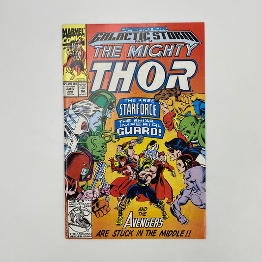 Thor #446 “Operation Galactic Storm” (1992) Marvel (VF-)