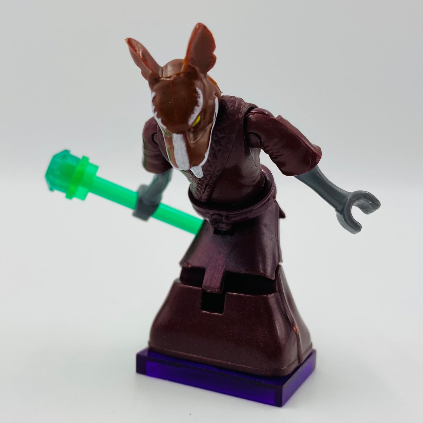 Mega Bloks Teenage Mutant Ninja Turtles series 2 Splinter loose 2” micro action figure (2015) Mattel