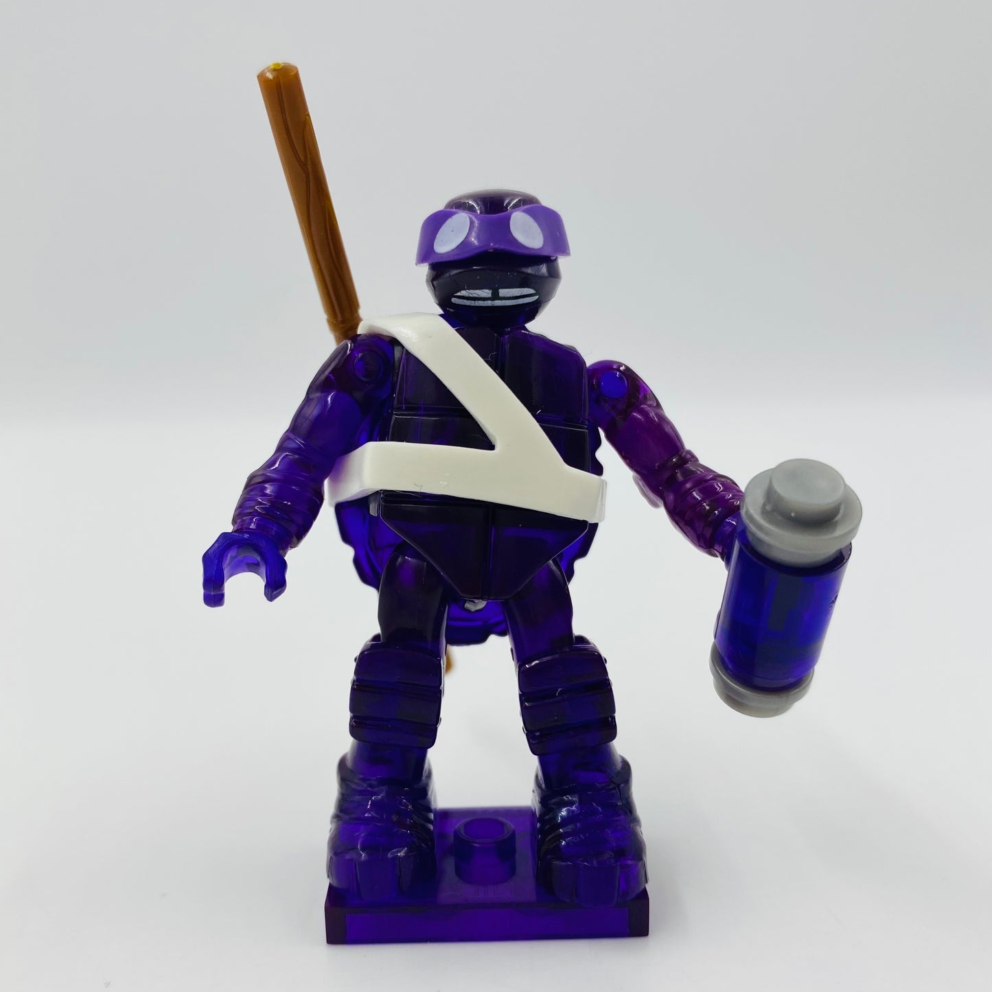 Mega Bloks Teenage Mutant Ninja Turtles series 2 Donatello loose 2” micro action figure (2015) Mattel