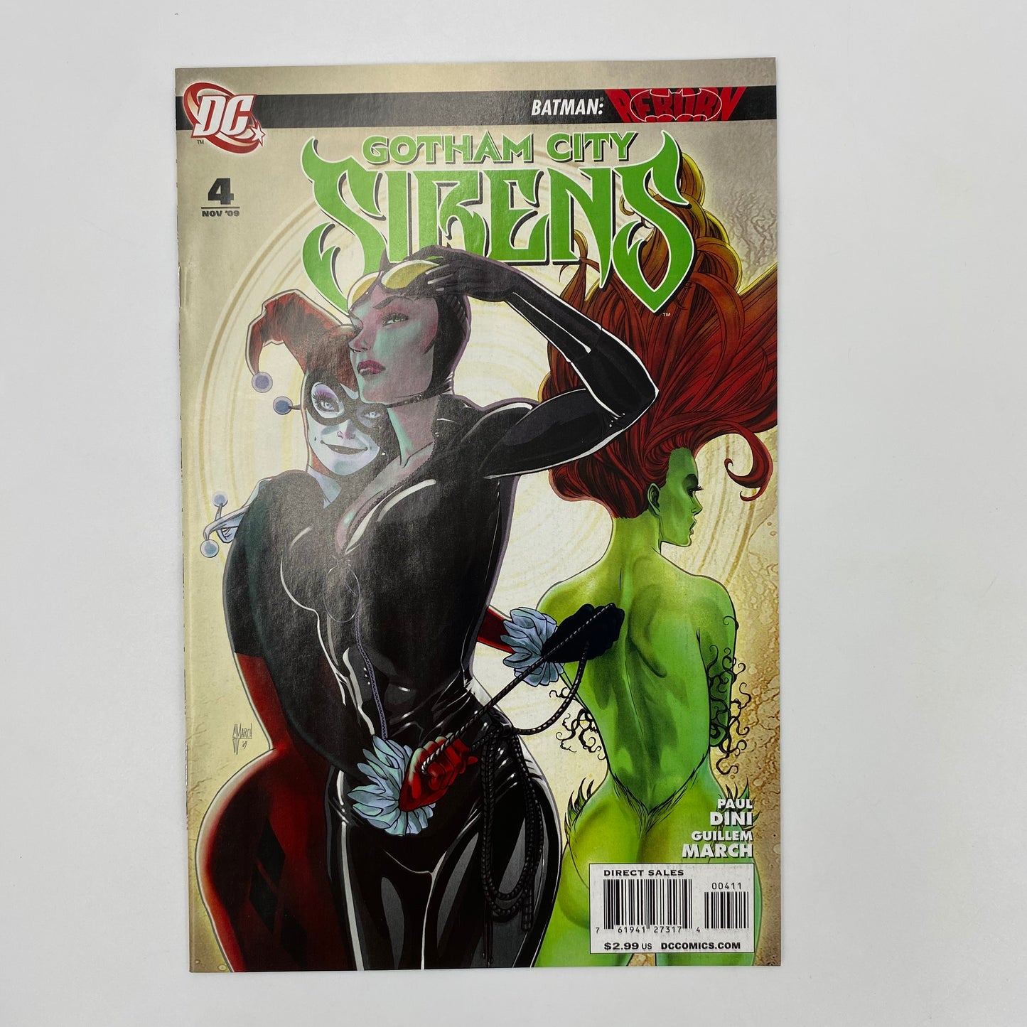 Gotham City Sirens #1-15 (2009-2010) DC (FN to VF)