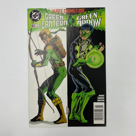 Green Lantern #92 “Hate Crimes” (1997) DC (FN+)