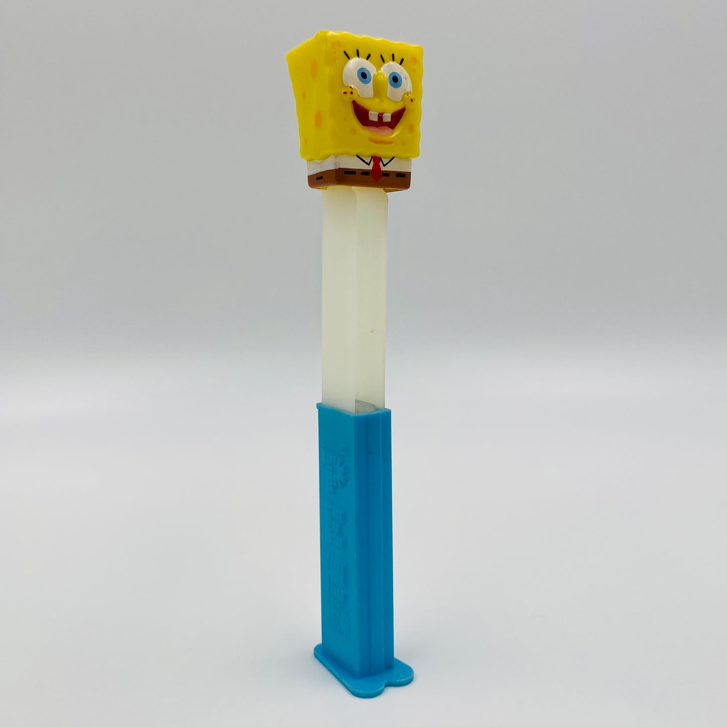 SpongeBob SquarePants blue stem PEZ dispenser (2004) loose 4.9 Hungary