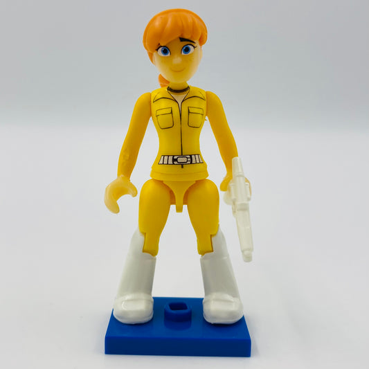 Mega Bloks Teenage Mutant Ninja Turtles series 3 April O’Neil loose 2” micro action figure (2015) Mattel