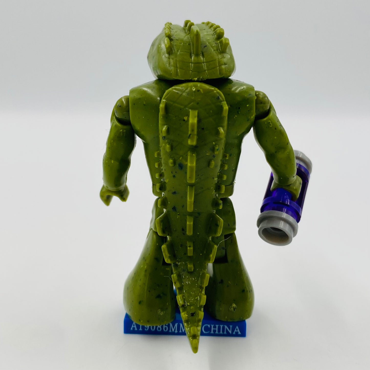 Mega Bloks Teenage Mutant Ninja Turtles series 3 Leatherhead loose 2” micro action figure (2015) Mattel