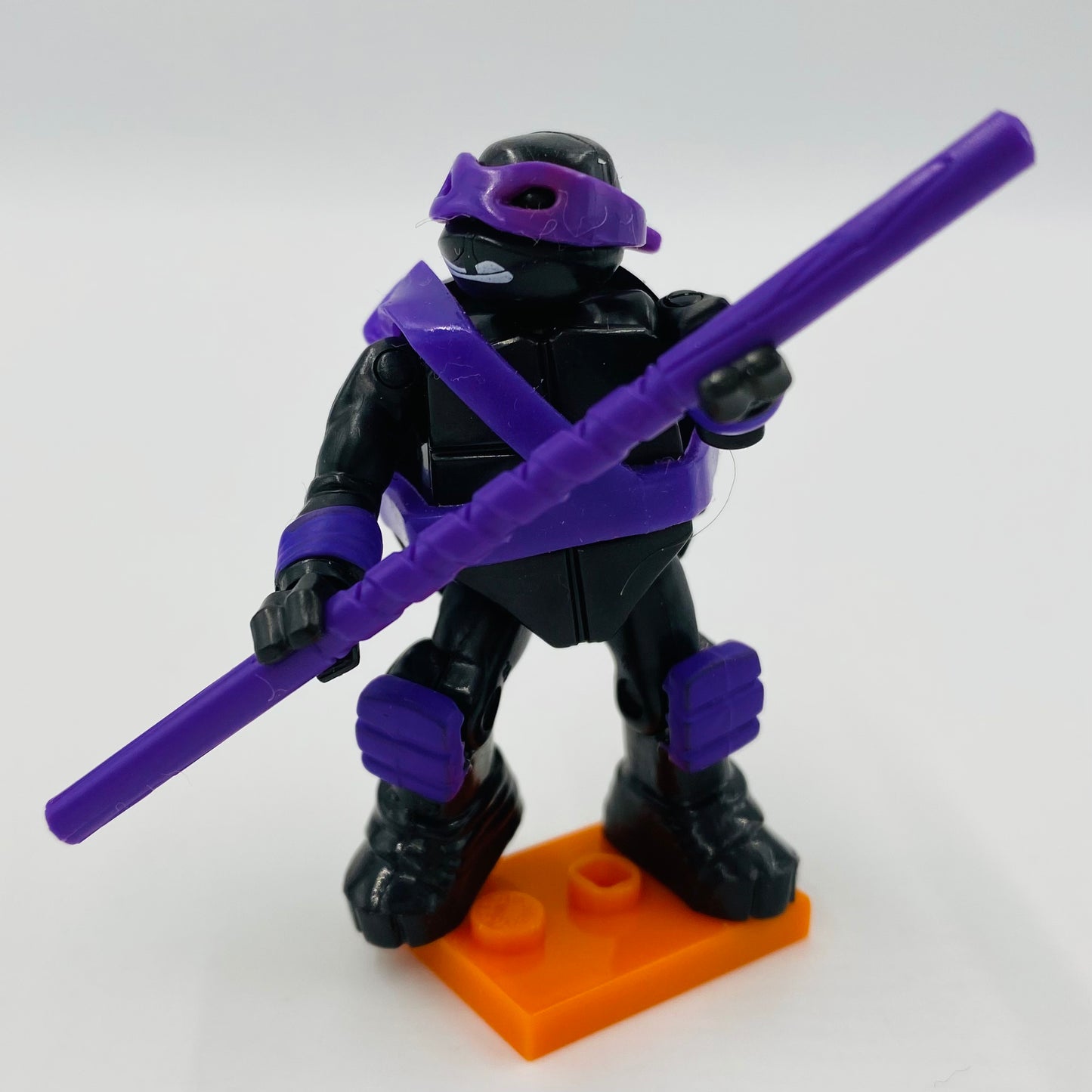 Mega Construx Teenage Mutant Ninja Turtles series 4 Donatello loose 2” micro action figure (2015) Mattel