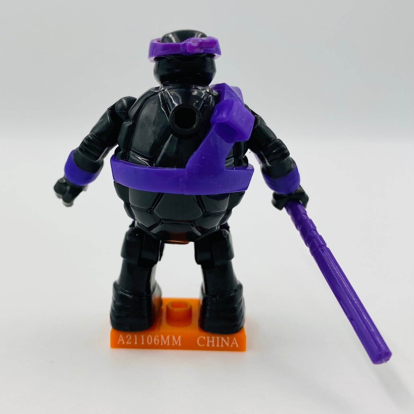 Mega Construx Teenage Mutant Ninja Turtles series 4 Donatello loose 2” micro action figure (2015) Mattel