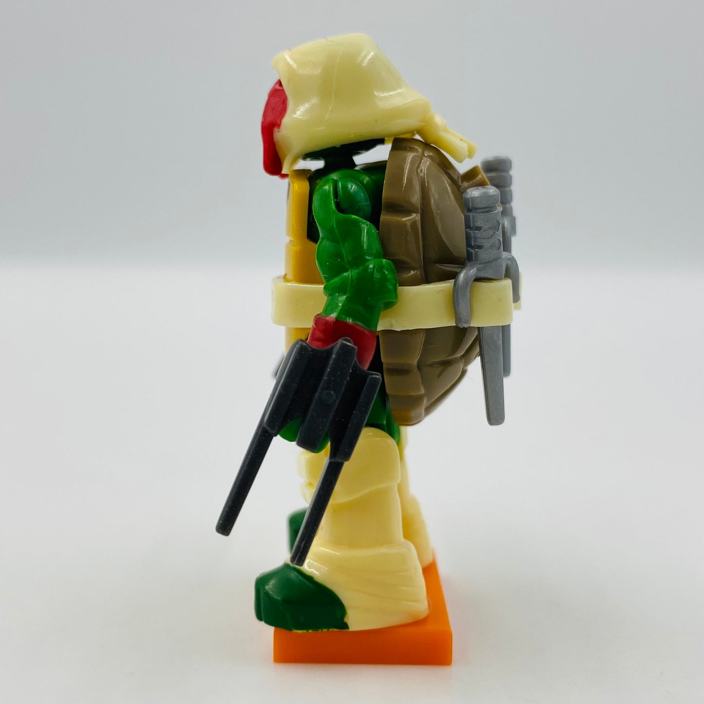 Mega Construx Teenage Mutant Ninja Turtles series 4 Raphael loose 2” micro action figure (2015) Mattel