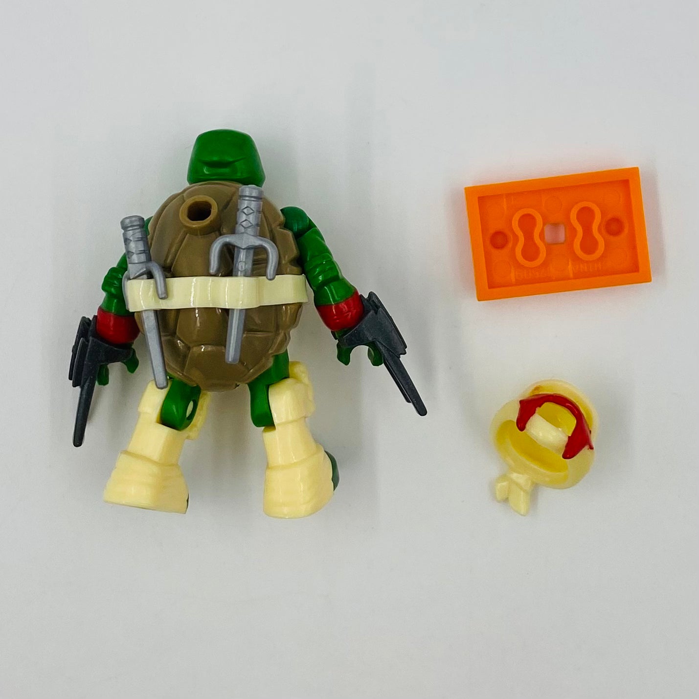 Mega Construx Teenage Mutant Ninja Turtles series 4 Raphael loose 2” micro action figure (2015) Mattel