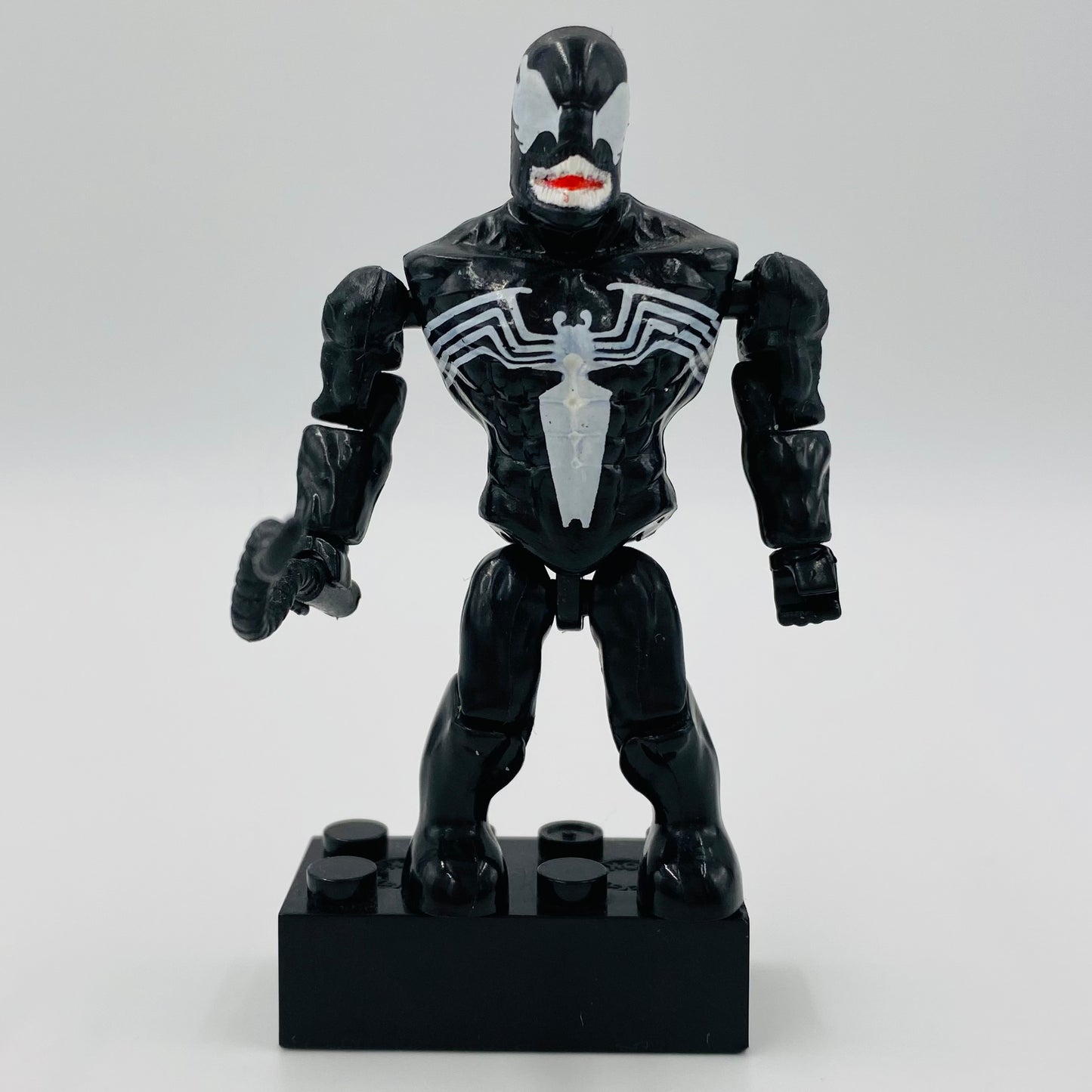 Mega Bloks Marvel series 1 Venom loose 2” micro action figure (2011) MEGA Brands