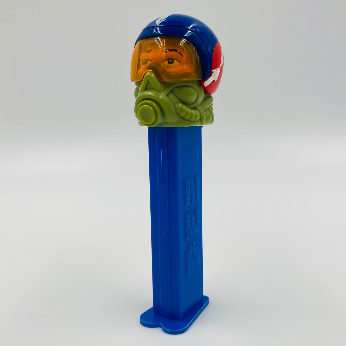 Emergency Heroes Pete the Pilot PEZ dispenser (2003) loose 5.9 China